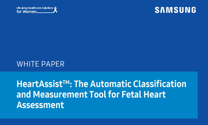 White Paper on HeartAssist for automated fetal heart ultrasound measurement