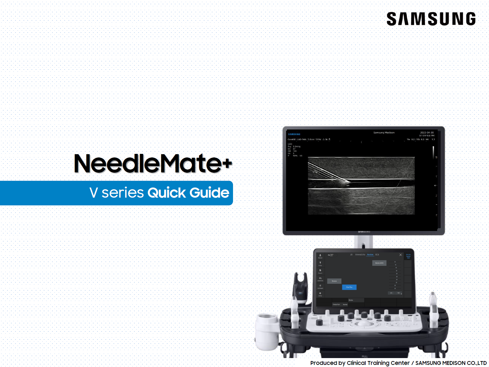 Quick Guide on NeedleMate+ for Ultrasound-Guided Biopsy on V Series