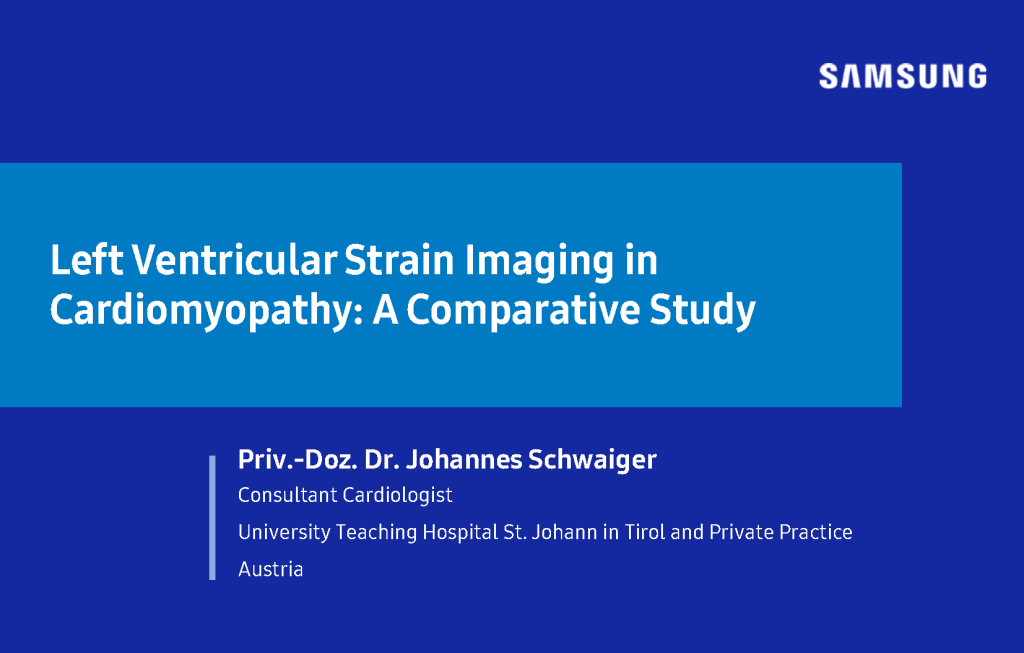 Clinical study on left ventricular strain imaging in cardiomyopathy using Strain+ and TomTec comparison