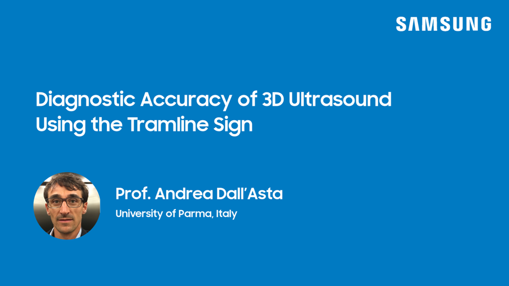 Diagnostic Accuracy of 3D Ultrasound Using the Tramline Sign