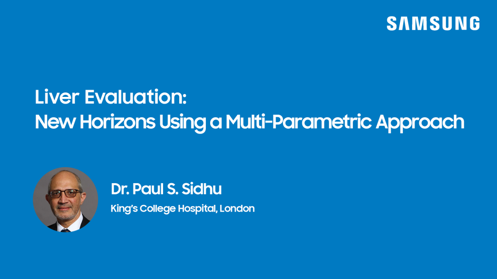 Webinar on liver ultrasound using a multi-parametric evaluation approach
